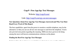 Mobile Spy App for Android